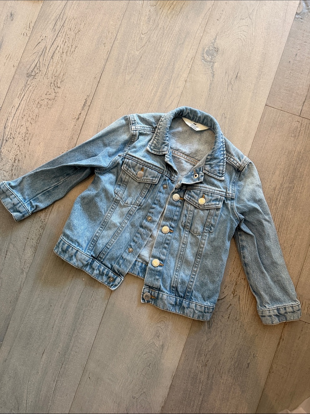 H&M Light Blue Denim Kids Jean Jacket